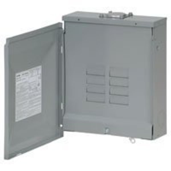 Eaton Cutler-Hammer Load Center, BR, 6 Spaces, 125A, 120/240V AC, Main Lug, 1 Phase BR612L125RP